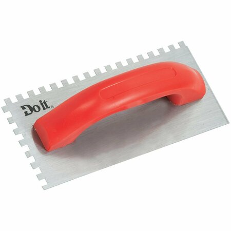 ALL-SOURCE 1/4 In. Square Notched Trowel 311086